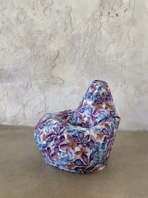 Кресло-мешок Цветы XXL в Миассе - miass.mebel-74.com | фото