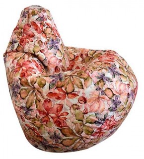 Кресло-мешок Цветы XXXL в Миассе - miass.mebel-74.com | фото