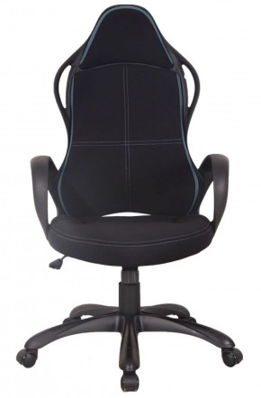 Кресло офисное BRABIX PREMIUM "Force EX-516" (ткань черная/вставки синие) 531572 в Миассе - miass.mebel-74.com | фото