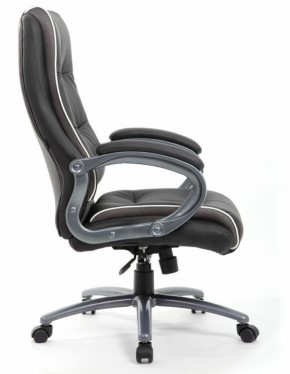 Кресло офисное BRABIX PREMIUM "Strong HD-009" (экокожа черная, ткань серая) 531945 в Миассе - miass.mebel-74.com | фото