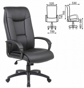 Кресло офисное BRABIX PREMIUM "Work EX-513" (экокожа, черное) 531943 в Миассе - miass.mebel-74.com | фото