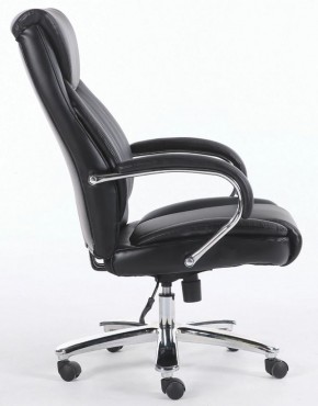 Кресло офисное BRABIX "Advance EX-575" (хром/экокожа/черное) 531825 в Миассе - miass.mebel-74.com | фото