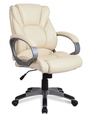 Кресло офисное BRABIX "Eldorado EX-504", экокожа, бежевое, 531167 в Миассе - miass.mebel-74.com | фото