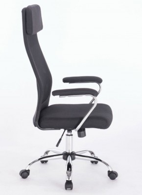 Кресло офисное BRABIX "Flight EX-540" (хром, черное) 531847 в Миассе - miass.mebel-74.com | фото