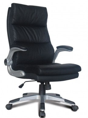 Кресло офисное BRABIX "Fregat EX-510" (рециклированная кожа, черное) 530863 в Миассе - miass.mebel-74.com | фото