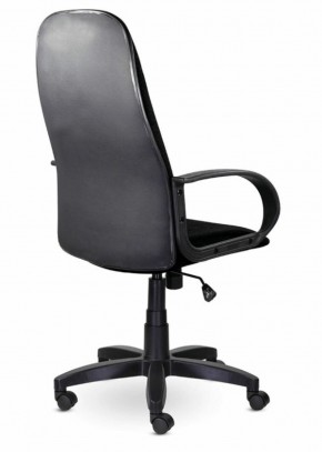 Кресло офисное BRABIX "Praktik EX-279" (ткань/кожзам, черное) 532017 в Миассе - miass.mebel-74.com | фото