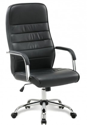 Кресло офисное BRABIX "Stark EX-547" (экокожа, хром, черное) 531948 в Миассе - miass.mebel-74.com | фото