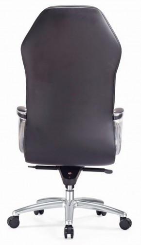 Кресло руководителя Бюрократ _AURA/BLACK черный в Миассе - miass.mebel-74.com | фото