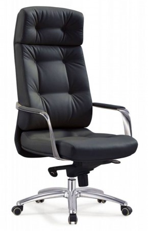 Кресло руководителя Бюрократ _DAO/BLACK черный в Миассе - miass.mebel-74.com | фото