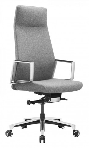 Кресло руководителя Бюрократ _JONS/CASHGREY серый в Миассе - miass.mebel-74.com | фото