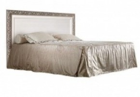 Кровать 2-х спальная (1,8 м) Тиффани штрих-лак/серебро с подъемным механизмом (ТФКР180-1[3]) в Миассе - miass.mebel-74.com | фото