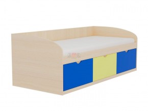 Кровать-8 одинарная с 3-мя ящиками (800*1900) ЛДСП в Миассе - miass.mebel-74.com | фото