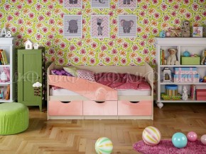 Кровать Бабочки (Розовый металлик) 1600 в Миассе - miass.mebel-74.com | фото