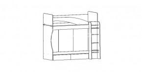 Кровать Бемби МДФ (фасад 3D) в Миассе - miass.mebel-74.com | фото