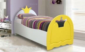 Кровать детская Корона (700*1400) МДФ матовый в Миассе - miass.mebel-74.com | фото