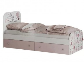 Кровать с ящиками Малибу КР-10 Light + Настил ЛДСП 0.8 в Миассе - miass.mebel-74.com | фото