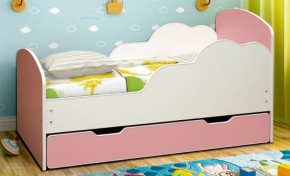Кровать детская Облака №1 (700*1400) ЛДСП в Миассе - miass.mebel-74.com | фото