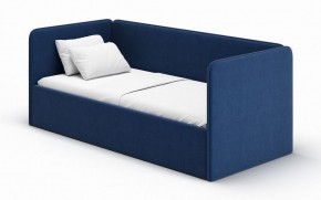Кровать-диван Leonardo 160*70 (Синий) + боковина в Миассе - miass.mebel-74.com | фото