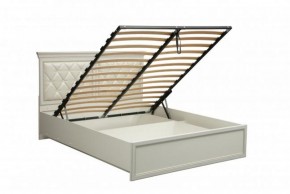 Кровать двойная 40.12-03 (ш.1600) "Эльмира" с подъемным механизмом (белый) в Миассе - miass.mebel-74.com | фото