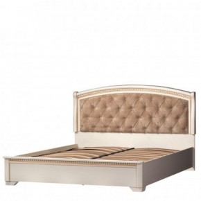 Кровать двойная №815 Парма кремовый белый (1800) в Миассе - miass.mebel-74.com | фото