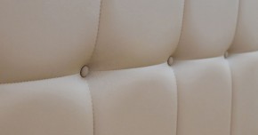 Кровать двойная Хлоя 160 + ортопед + ПМ + дно (арт. Пегасо капучино к/з (бежево-коричневый)) в Миассе - miass.mebel-74.com | фото