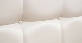Кровать двойная Хлоя 180 + ортопед + ПМ + дно (арт. Пегасо крем к/з (сливочный)) в Миассе - miass.mebel-74.com | фото