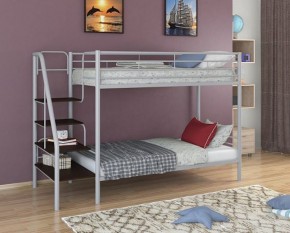 Кровать двухъярусная "Толедо" Серый/Венге в Миассе - miass.mebel-74.com | фото