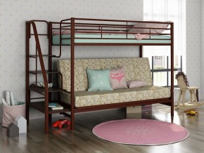 Кровать двухъярусная с диваном "Мадлен-3" (Серый/Серый) в Миассе - miass.mebel-74.com | фото