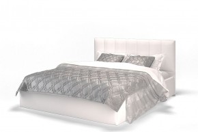 Кровать Элен 1400 + основание (Vega white) белый в Миассе - miass.mebel-74.com | фото