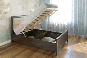 Кровать КР-1031 с мягким изголовьем в Миассе - miass.mebel-74.com | фото