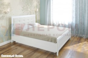 Кровать КР-1034 с мягким изголовьем в Миассе - miass.mebel-74.com | фото