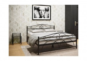 Кровать Морика 180х200 черная в Миассе - miass.mebel-74.com | фото