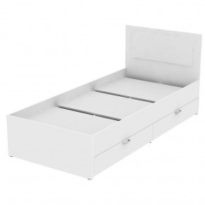 Кровать Ольга L38 (900) 4 ящика (Белый) в Миассе - miass.mebel-74.com | фото