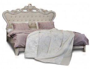 Кровать с мягким изголовьем Афина 1600 (крем корень) в Миассе - miass.mebel-74.com | фото