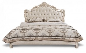 Кровать с мягким изголовьем "Патрисия" с основанием (1800) крем в Миассе - miass.mebel-74.com | фото