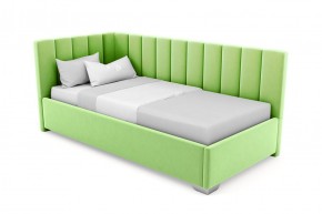 Кровать угловая Хлоя интерьерная +основание (120х200) в Миассе - miass.mebel-74.com | фото