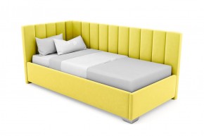 Кровать угловая Хлоя интерьерная +основание (80х200) в Миассе - miass.mebel-74.com | фото