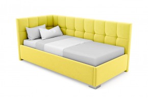 Кровать угловая Мия интерьерная +основание (90х200) в Миассе - miass.mebel-74.com | фото