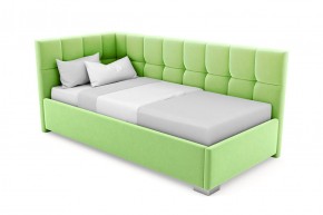 Кровать угловая Мия интерьерная +основание (90х200) в Миассе - miass.mebel-74.com | фото