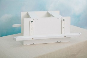 Кроватка-трансформер Classic 6в1 + комплект матрасов (белая матовая) в Миассе - miass.mebel-74.com | фото