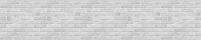 Кухонный фартук 610х3000х1,5 (композит) КМ Кирпич серый в Миассе - miass.mebel-74.com | фото