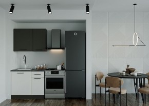 Кухонный гарнитур Лофт 1000 (Стол. 38мм) в Миассе - miass.mebel-74.com | фото