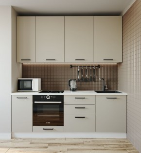 Кухонный гарнитур Шампань 2200 (Стол. 26мм) в Миассе - miass.mebel-74.com | фото