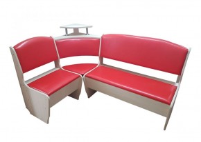 Кухонный уголок Нео Стандарт + стол + табурет 2 шт. (1000*1500) кожзам в Миассе - miass.mebel-74.com | фото