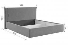 ЛАДА Кровать с основанием 1600 в Миассе - miass.mebel-74.com | фото