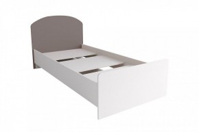 ЛАВИС КРД 900.1 Кровать 900 (белый/грей софт) в Миассе - miass.mebel-74.com | фото
