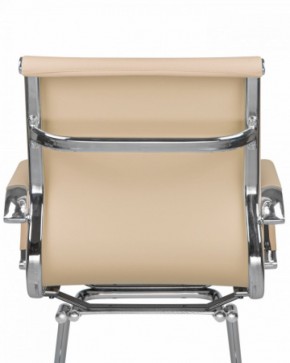 Офисное кресло для посетителей LMR-102N Бежевый в Миассе - miass.mebel-74.com | фото