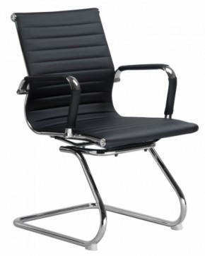 Офисное кресло для посетителей LMR-102N Черный в Миассе - miass.mebel-74.com | фото