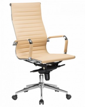 Офисное кресло для руководителей DOBRIN CLARK LMR-101F бежевый в Миассе - miass.mebel-74.com | фото