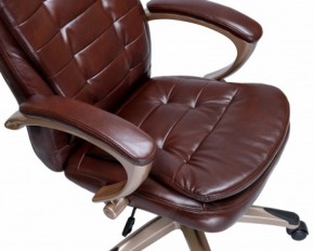 Офисное кресло для руководителей DOBRIN DONALD LMR-106B коричневый в Миассе - miass.mebel-74.com | фото